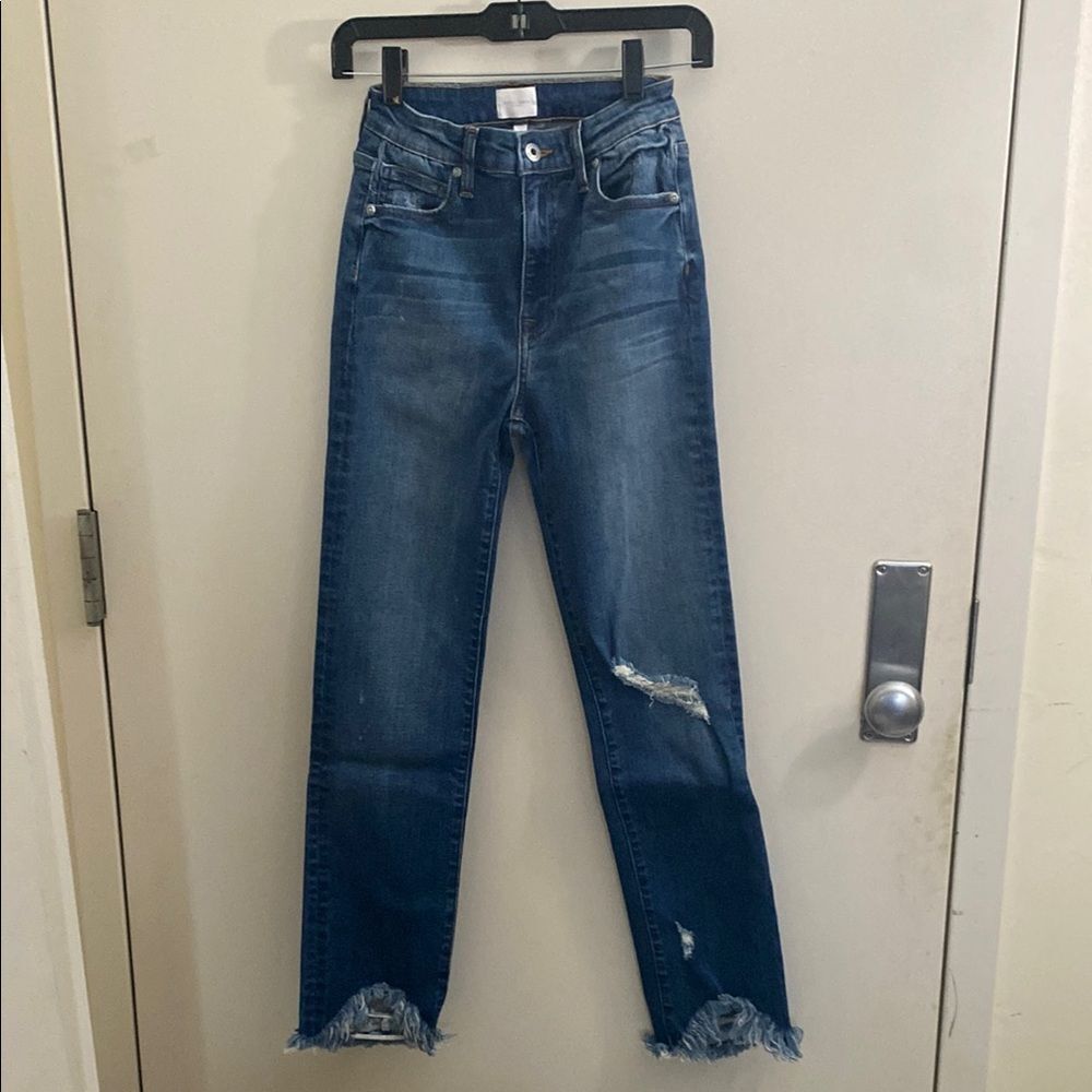Jonathan Simkhai Distressed Denim Jeans